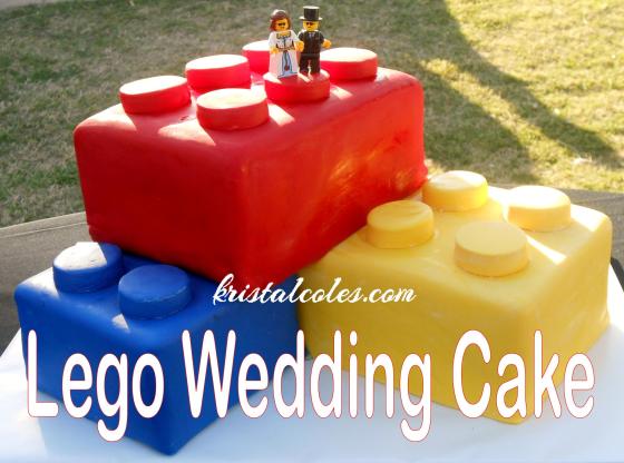 Lego Wedding Cake kristalcoles.com